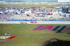 View of the infield from the tower section 
